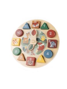 Zopa Fa készségfejlesztő óra Wood