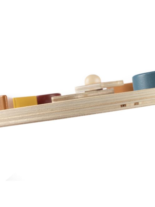 Zopa Fa készségfejlesztő óra Wood