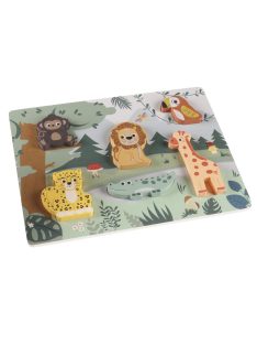 Zopa Fa puzzle - dzsungel Wood