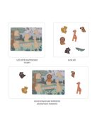 Zopa Fa puzzle - dzsungel Wood
