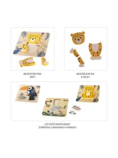 Zopa Fa kis puzzle - tukán Toucan