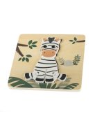 Zopa Fa kis puzzle - zebra Zebra