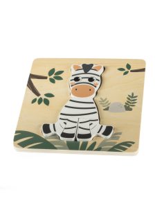 Zopa Fa kis puzzle - zebra Zebra