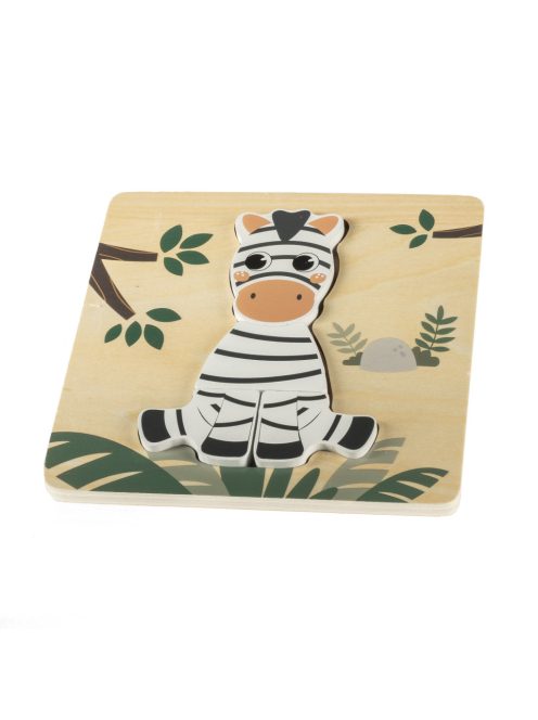 Zopa Fa kis puzzle - zebra Zebra