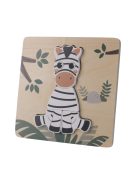 Zopa Fa kis puzzle - zebra Zebra