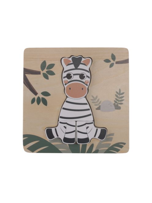 Zopa Fa kis puzzle - zebra Zebra
