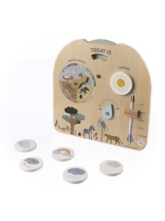 Zopa Fa Montessori időjárás tábla