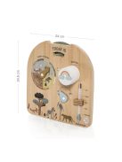 Zopa Fa Montessori időjárás tábla