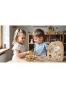 Zopa Fa Montessori időjárás tábla