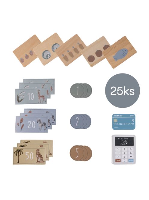 Zopa Fa pénztárgép készlet