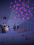 Zopa Plüss bagoly égbolt projektorral