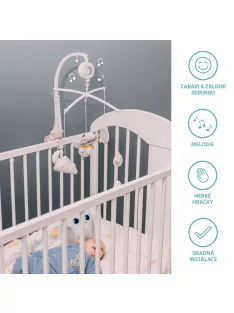 Zopa Zenélő forgó, maci Bear