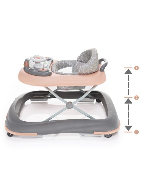 Zopa Fiesta bébikomp, Grey/Pink Grey/Pink