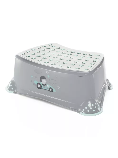 Zopa Racer fellépő WC-hez/mosdóhoz, szürke/menta Grey/Mint