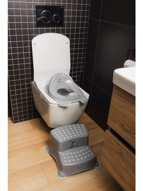 Zopa Racer fellépő WC-hez/mosdóhoz, szürke/menta Grey/Mint