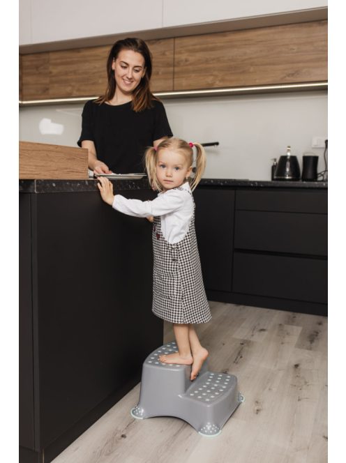 Zopa Racer fellépő WC-hez/mosdóhoz, szürke/menta Grey/Mint