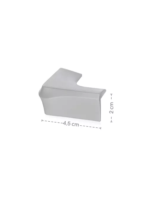 Zopa Gumis sarokvédő XL 4 db White