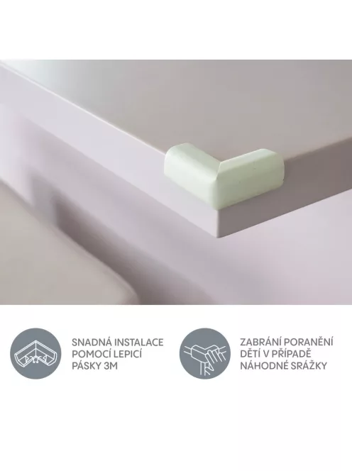 Zopa Hab sarokvédő M 4 db Grey