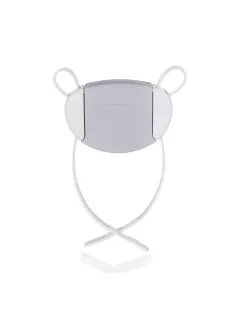 Zopa Univerzális szekrényfogantyú-zár 1 db White