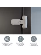 Zopa Hűtőzár biztosítóval 1 db White