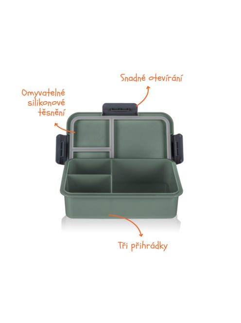 Zopa Uzsonnásdoboz 1120 ml, dínó Dino