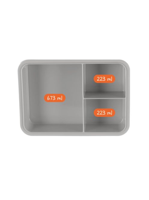 Zopa Uzsonnásdoboz 1120 ml,szafari Safari