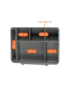 Zopa Uzsonnásdoboz 1330 ml, dínó Dino