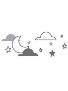 Zopa Hold 84 cm-es kád dugóval, fehér White