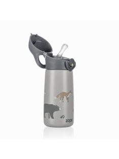   Zopa 400 ml-es termosz cumis szívószállal, hegyvidék Mountains