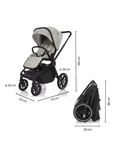 Zopa Move Cross 5 sport babakocsi Toffee Brown