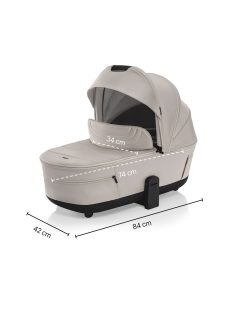 Zopa Move XL 5 mózeskosár  Shade Grey