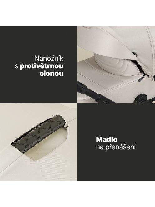 Zopa Move XL 5 mózeskosár  Rocky Green