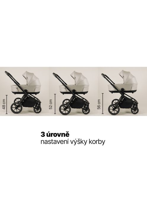 Zopa Move XL 5 mózeskosár  Boss Grey