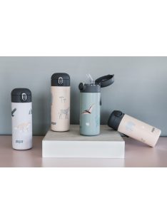   Zopa 350 ml-es termosz szívószállal és szilikon fogantyúval, pisztáciazöld Pistacio green