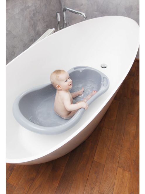 Zopa Racer 84 cm-es kád dugóval, szürke/menta Grey/Mint