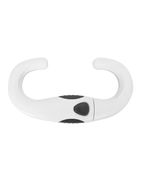 Zopa U alakú szekrényfogantyú-zár white/grey