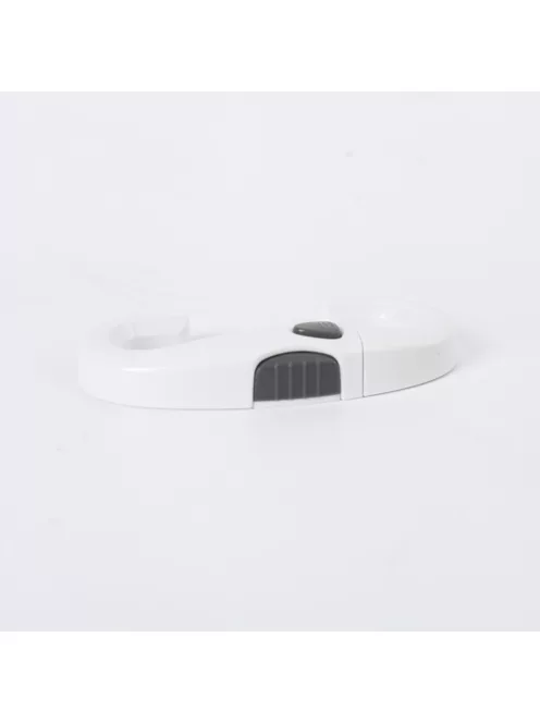 Zopa U alakú szekrényfogantyú-zár white/grey