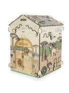 Zopa Készségfejlesztő oktató nagy házikó - szafari Safari