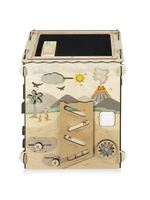 Zopa Készségfejlesztő oktató nagy házikó - szafari Safari