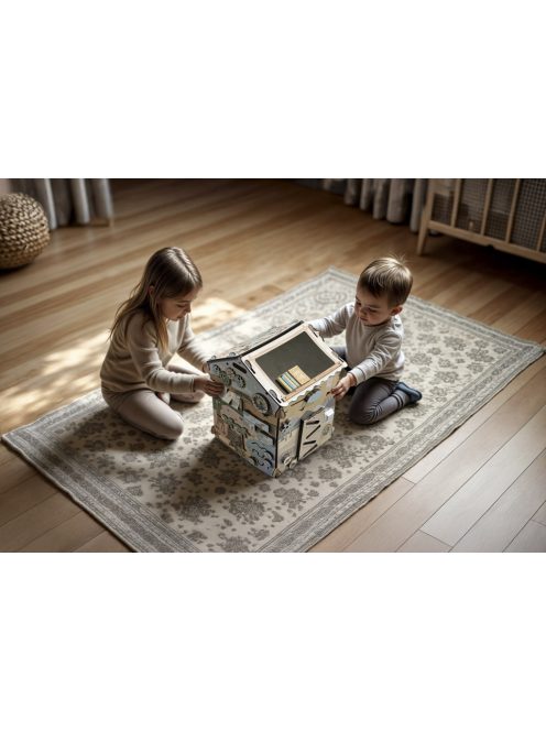 Zopa Készségfejlesztő oktató nagy házikó - szafari Safari