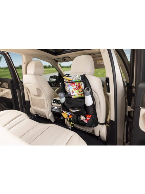 Zopa ülésre rögzíthető rendszerező + zseb tablet és zsebkendő számára