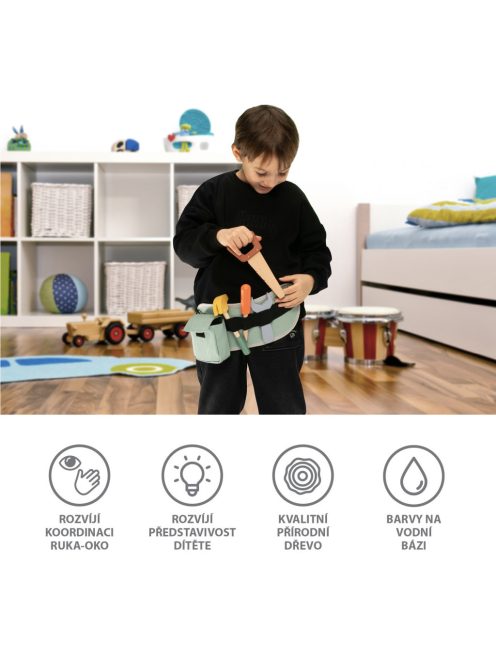 Zopa Fa szerszámöv készlet Wood