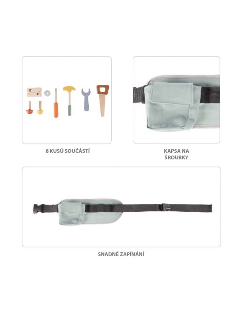 Zopa Fa szerszámöv készlet Wood