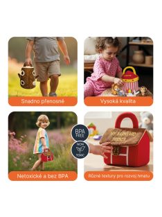 Zopa Plüss játék szett, farm Farm