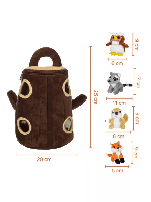 Zopa Plüss játék szett, erdő Forest