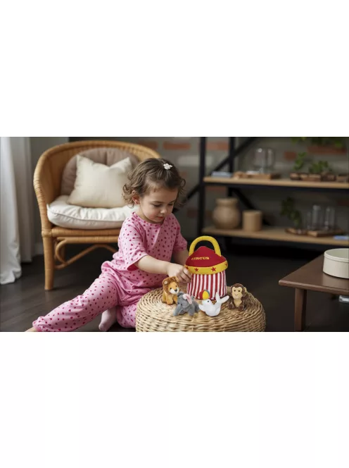 Zopa Plüss játék szett, cirkusz Circus