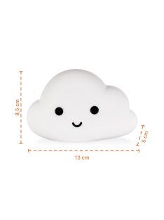 Zopa Szilikon falra szerelhető éjjeli lámpa Cloud