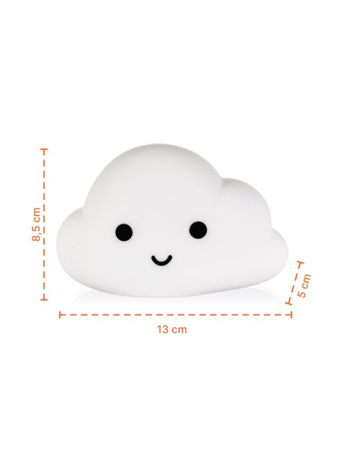 Zopa Szilikon falra szerelhető éjjeli lámpa Cloud