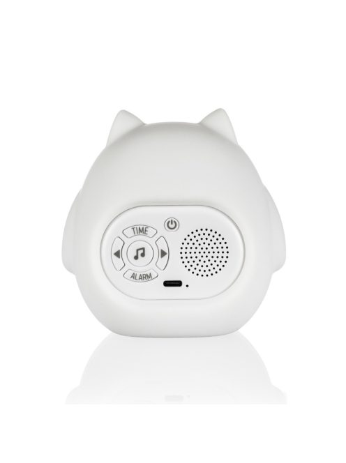 Zopa Szilikon gyermek ébresztőóra éjszakai fénnyel és zenével Owl