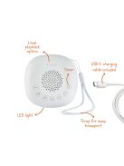 Zopa Prémium hordozható alvásmodul LED-fénnyel, fehér zajjal és hangokkal White